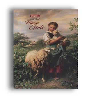 دفتر100برگ کلیپس طرح plains girl