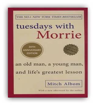 tuesdays with Morrie(سه شنبه ها با موری(زبان اصلی،انگلیسی)(شمیز،رقعی،زبان ما)