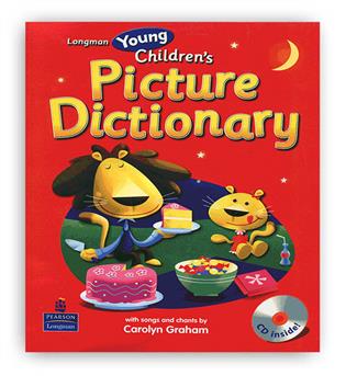 longman young childrens picture dictionary(گلاسه،قرمز)(رهنما)