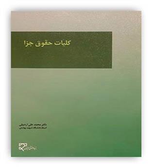 کلیات حقوق جزای  عمومی اردبیلی(میزان)