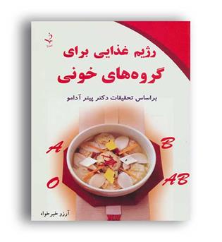 رژیم غذایی برای گروه های خونی(ذهن زیبا)