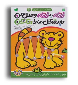 نقطه ب نقطه وصل کن بعد شکل ها را رنگ کن ج2(ذکر)